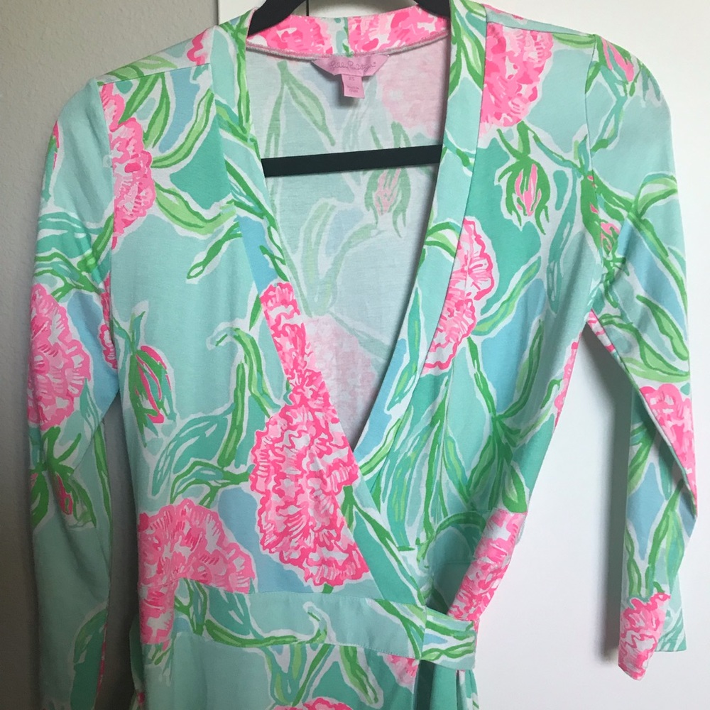 RARE Lilly Pulitzer wrap dress